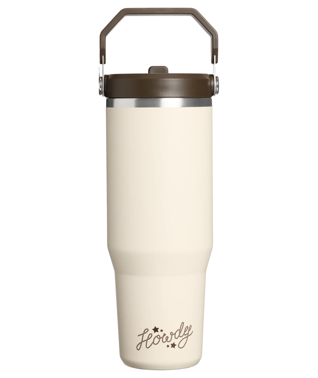 The IceFlow™ Flip Straw Tumbler